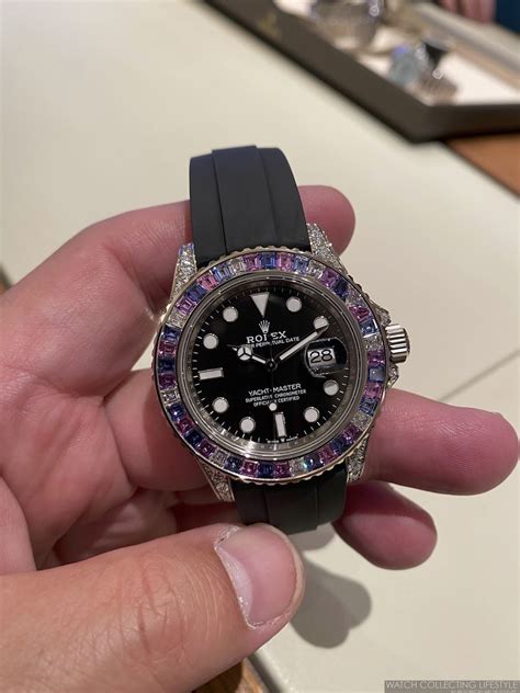 rolex yacht master cotton candy|rolex yacht master stainless steel platinum.